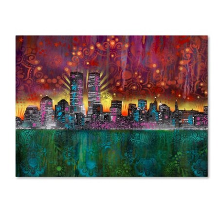 Trademark Fine Art Dean Russo 'Skyline' Canvas Art, 14x19 ALI18403-C1419GG